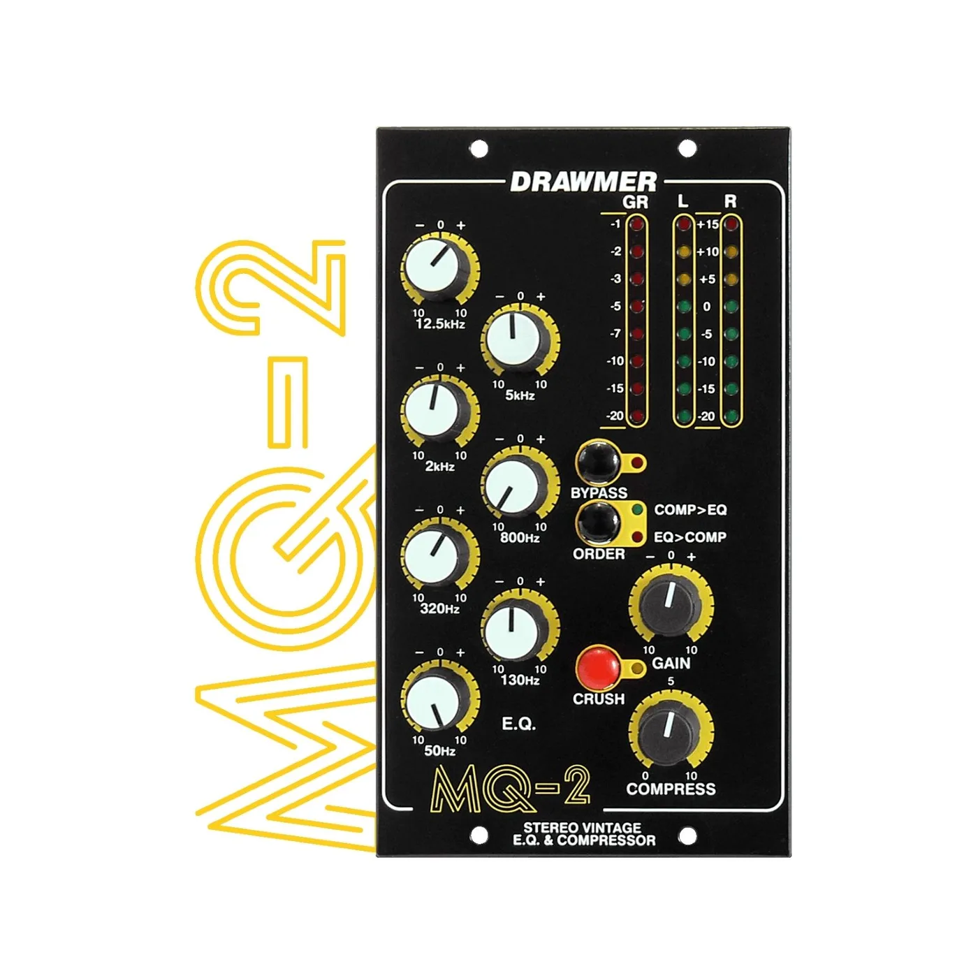 Drawmer MQ-2 500 Series Stereo Equaliser & Compressor